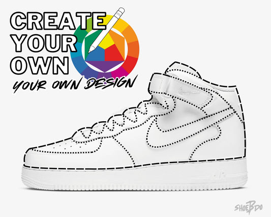 Air Force 1 Mid Custom (Create Your Own Design)