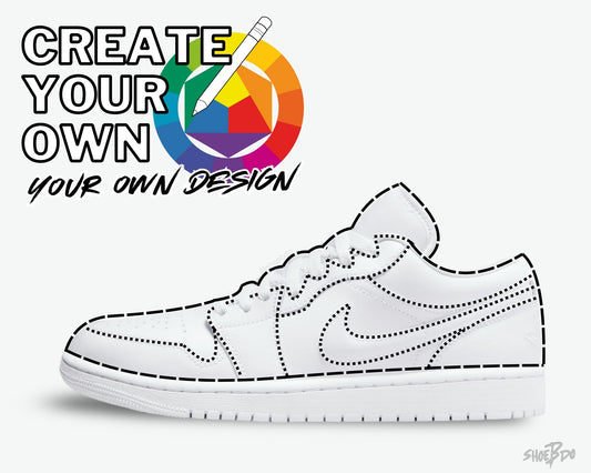 Jordan 1 Low Custom (Create Your Own Design)
