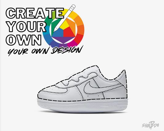 Baby & Toddler Air Force 1 Custom (Create Your Own Design)